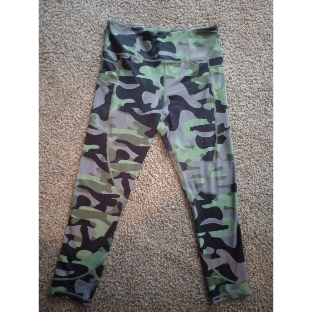 Zyia Active Light n Tight Legging Women’s Size 12, Camo Print